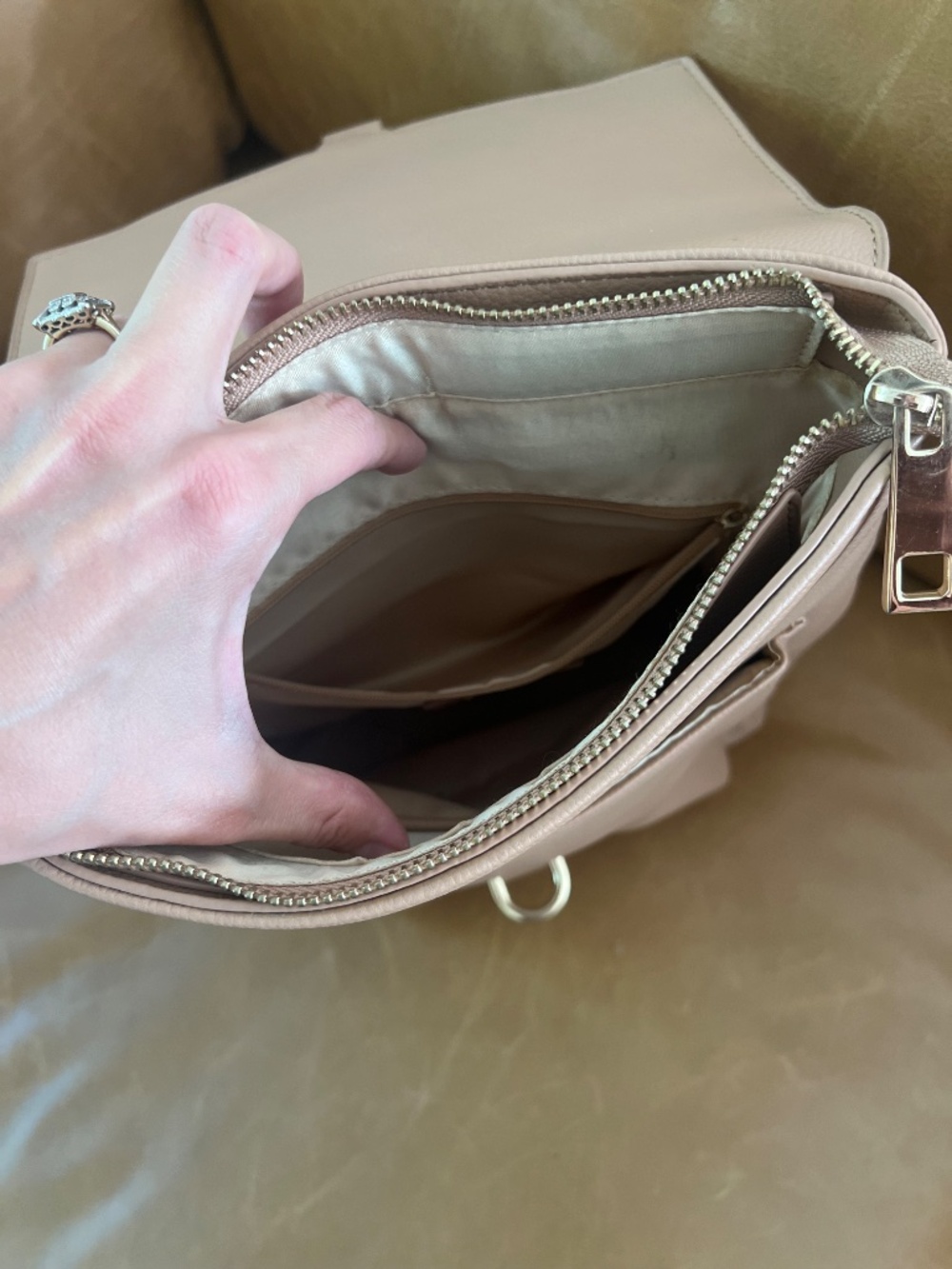 Vegan Leather Backpack - Picture 4 of 4